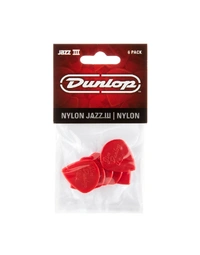 Dunlop 47P3N Nylon Jazz III Player Pack Red