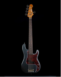 JET Guitars JPB-305 5-String Electric Bass Roasted MN Charcoal