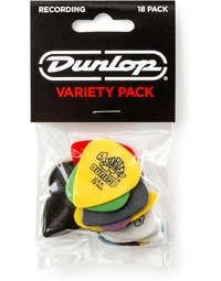 Dunlop PVP120 Recording Pick Variety Pack (Pack of 18)