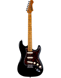 JET Guitars JS-300 Electric Guitar Roasted MN Black
