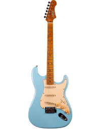 JET Guitars JS-300 Electric Guitar Roasted MN Sonic Blue