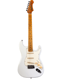 JET Guitars JS-300 Electric Guitar Roasted MN Olympic White