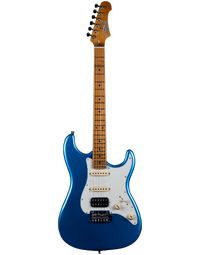 JET Guitars JS-400 Electric Guitar HSS Roasted MN Lake Placid Blue