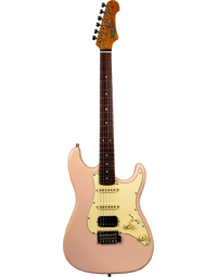 JET Guitars JS-400 Electric Guitar HSS RW Pink