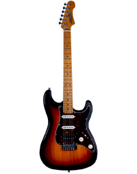 JET Guitars JS-400 Electric Guitar HSS Roasted MN Sunburst