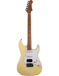 JET Guitars JS-400 Electric Guitar HSS Roasted MN Vintage Yellow