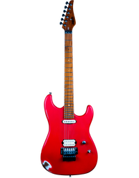 JET Guitars JS-850 FR Relic Electric Guitar HS Roasted MN Red