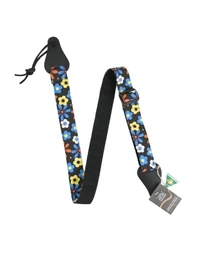 Colonial Leather Jacquard Ukulele Strap Daisy