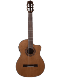 Katoh MCG50CEQ Solid Top Classical Nylon String Guitar With Pickup