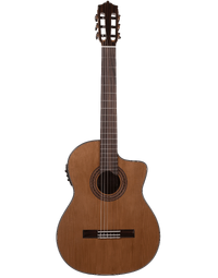 Katoh MCG50CEQ Solid Top Classical Nylon String Guitar With Pickup