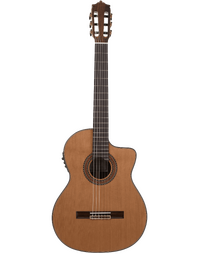 Katoh MCG80CAE Solid Top Classical Nylon String Guitar With Pickup