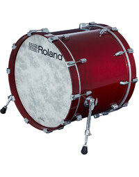 Roland KD-222 22" x 18" V-Drums Acoustic Design Kick Drum Pad Gloss Cherry