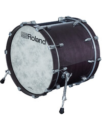 Roland KD-222 22" x 18" V-Drums Acoustic Design Kick Drum Pad Gloss Ebony