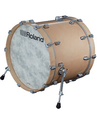 Roland KD-222 22" x 18" V-Drums Acoustic Design Kick Drum Pad Gloss Natural