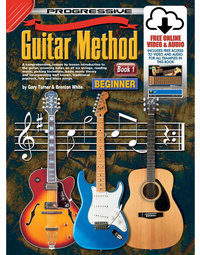 Progressive Guitar Method Book 1 Online Media 54048