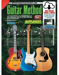 Progressive Guitar Method Book 1 Supplement w/ Tab Online Media 69133