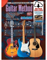 Progressive Guitar Method Tab Book 1 Online Media 69068