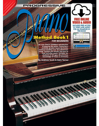 Progressive Piano Method Book 1 Online Media 72626