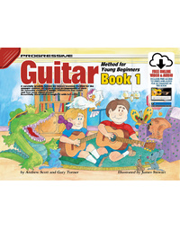 Progressive Young Beginner Guitar Book 1 Online Media 18322