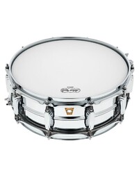 Ludwig LB400B Super Ludwig Chrome Plated Brass 14 x 5" Snare Drum - Smooth Shell