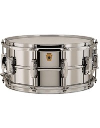 Ludwig LB402B Super Ludwig Chrome Plated Brass 14 x 6.5" Snare Drum - Smooth Shell