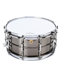 LUDWIG LB417T BLACK BEAUTY SNARE DRUM BRASS - 14x6.5" Smooth Shell, Tube Lugs