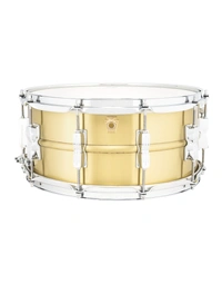 Ludwig LB654BM Acro Brass 14" x 6.5" Snare Drum