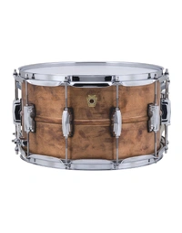 Ludwig LC608R Copper Phonic 14 x 8" Snare Drum - Raw Shell