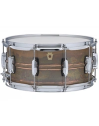 Ludwig LC663 Copper Phonic 14 x 6.5" Snare Drum - Raw Shell, Imperial Lugs
