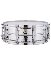 Ludwig LM400KT Supraphonic Chrome Aluminium 14 x 5" Snare Drum - Hammered Shell, Tube Lugs