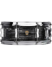 Ludwig LS9081Q Jazz Fest 14 x 5.5" Mahogany Snare Drum - Vintage Black Oyster