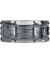 Ludwig LS9082Q Jazz Fest 14 x 5.5" Mahogany Snare Drum - Vintage Blue Oyster