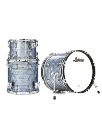 Ludwig L84823AX52 Classic Maple Jazzette 3-Piece 18" Shell Pack Sky Blue Pearl