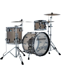 Ludwig L94233LX1VWC Vistalite FAB Acryclic 3-Piece 22" Shell Pack Bronze