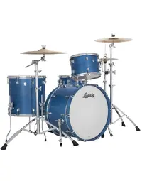 Ludwig LN34233TXPB Neusonic Maple/Cherry FAB 3-Piece 22" Shell Pack Satin Royal Blue