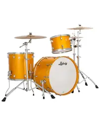 Ludwig LN34233TXPG Neusonic Maple/Cherry FAB 3-Piece 22" Shell Pack Satin Golden Slumbers