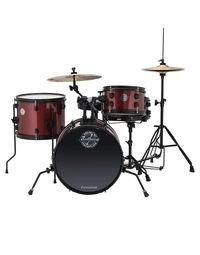 Ludwig LC178X025DIR Questlove The Pocket Kit Poplar 4-Piece 16" Drum Kit Wine Red Sparkle