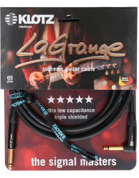 Klotz LAGPR0300 LA Grange 3m Pro Instrument Cable Straight / Right Angle