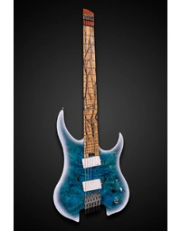 Legator G6FOD Ghost Overdrive 6-String Multi-Scale Headless Electric Guitar Arctic Gloss