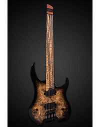 Legator G6FOD Ghost Overdrive 6-String Multi-Scale Headless Electric Guitar Jupiter Burst Gloss
