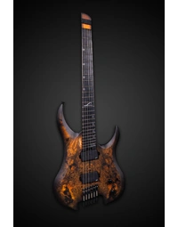Legator G6FSS Ghost Super Shred 6-String Multi-Scale Buckeye Burl Death Valley