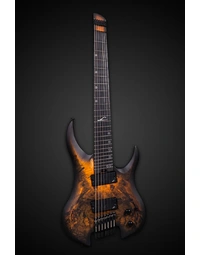 Legator G7FSS Ghost Super Shred 7-String Multi-Scale Buckeye Burl Death Valley
