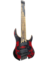 Legator G8FX Ghost X 8 String Multi-Scale - Black Widow