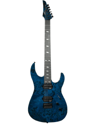Legator N6SS Ninja Super Shred 6 String Blue Burl