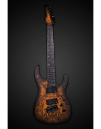 Legator N7FSS Ninja Super Shred 7-String Multi-Scale Buckeye Burl Death Valley