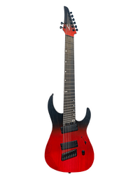 Legator N8FP Ninja Performance 8 String Multi-Scale - Crimson