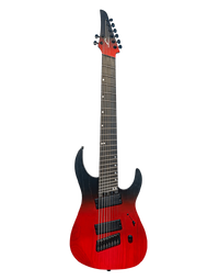 Legator N8FP Ninja Performance 8 String Multi-Scale - Crimson