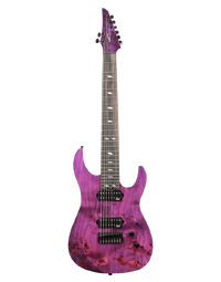 Legator N8SS Ninja Super Shred 8 String Purple Burl