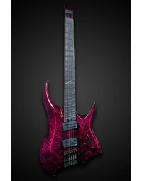 Legator R6F Revenant 6-String Multi-Scale Headless Electric Guitar Purple Rain