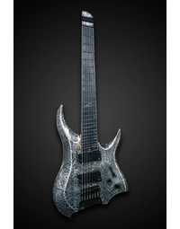 Legator R7F Revenant 7-String Multi-Scale Headless Electric Guitar Black Ice